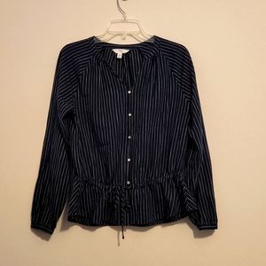 Time & True Long Sleeve Blouse